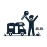 First-time renters motif icon