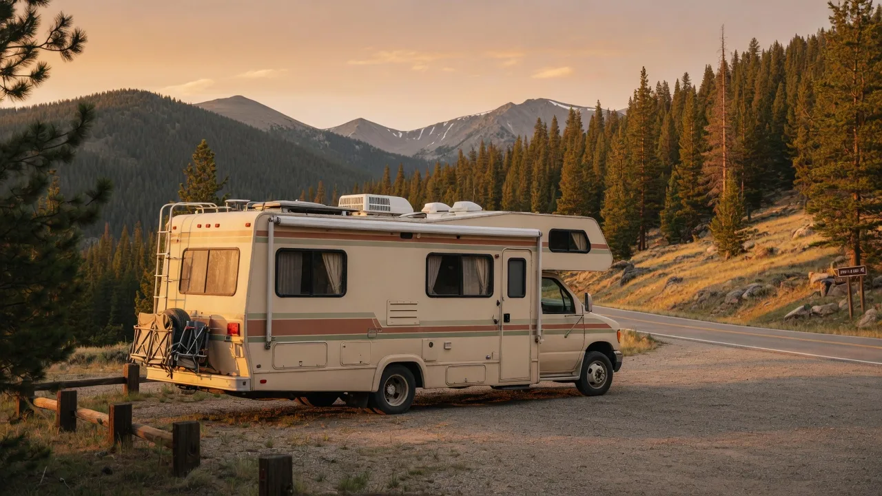 Sample · Super C 4x4 Adventure — Moab — Super C motorhome for rent in Moab, Utah