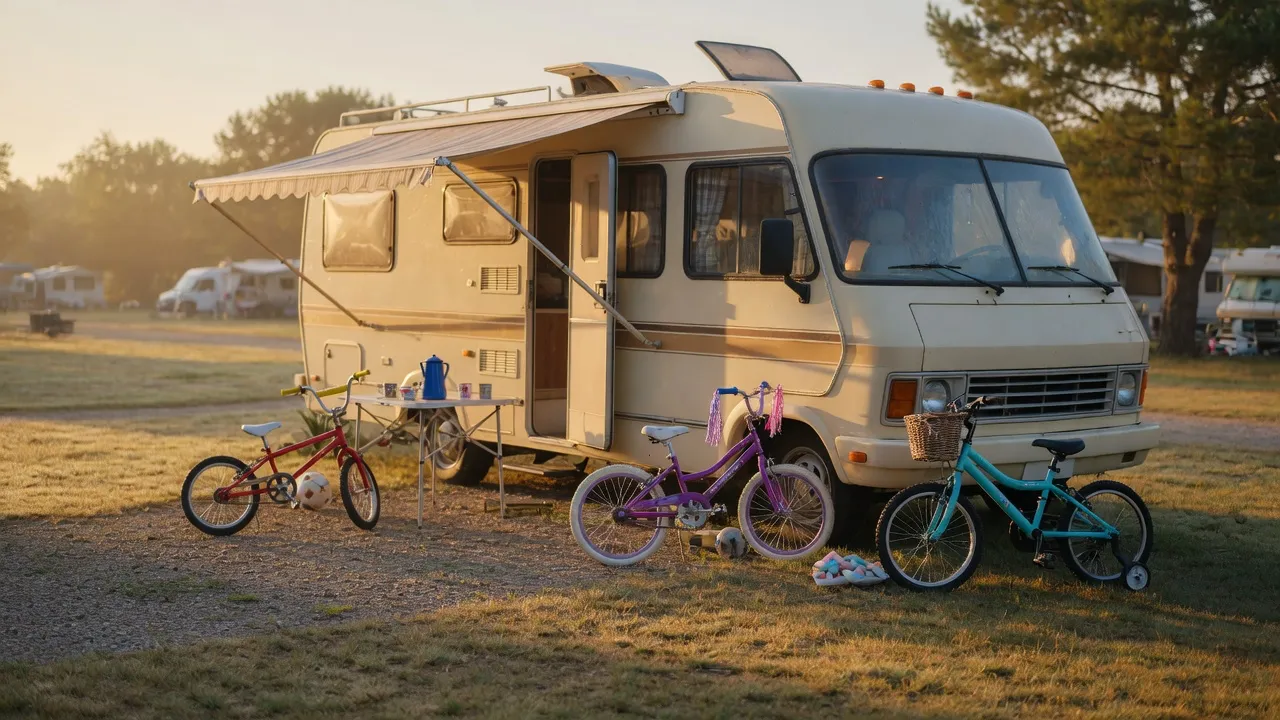 Family RV trip mega-guide — kids, safety, sanity, and seven-night meal plans