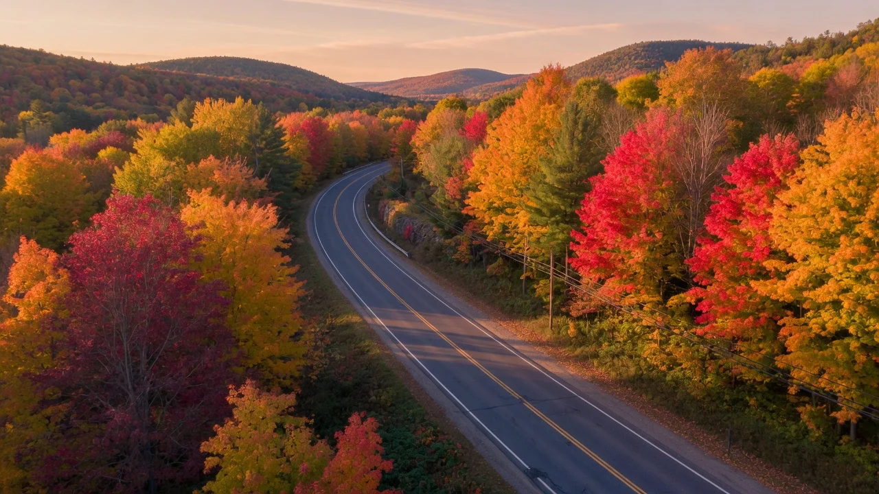 New England Fall Foliage: 7-Day VT+NH Peak Loop