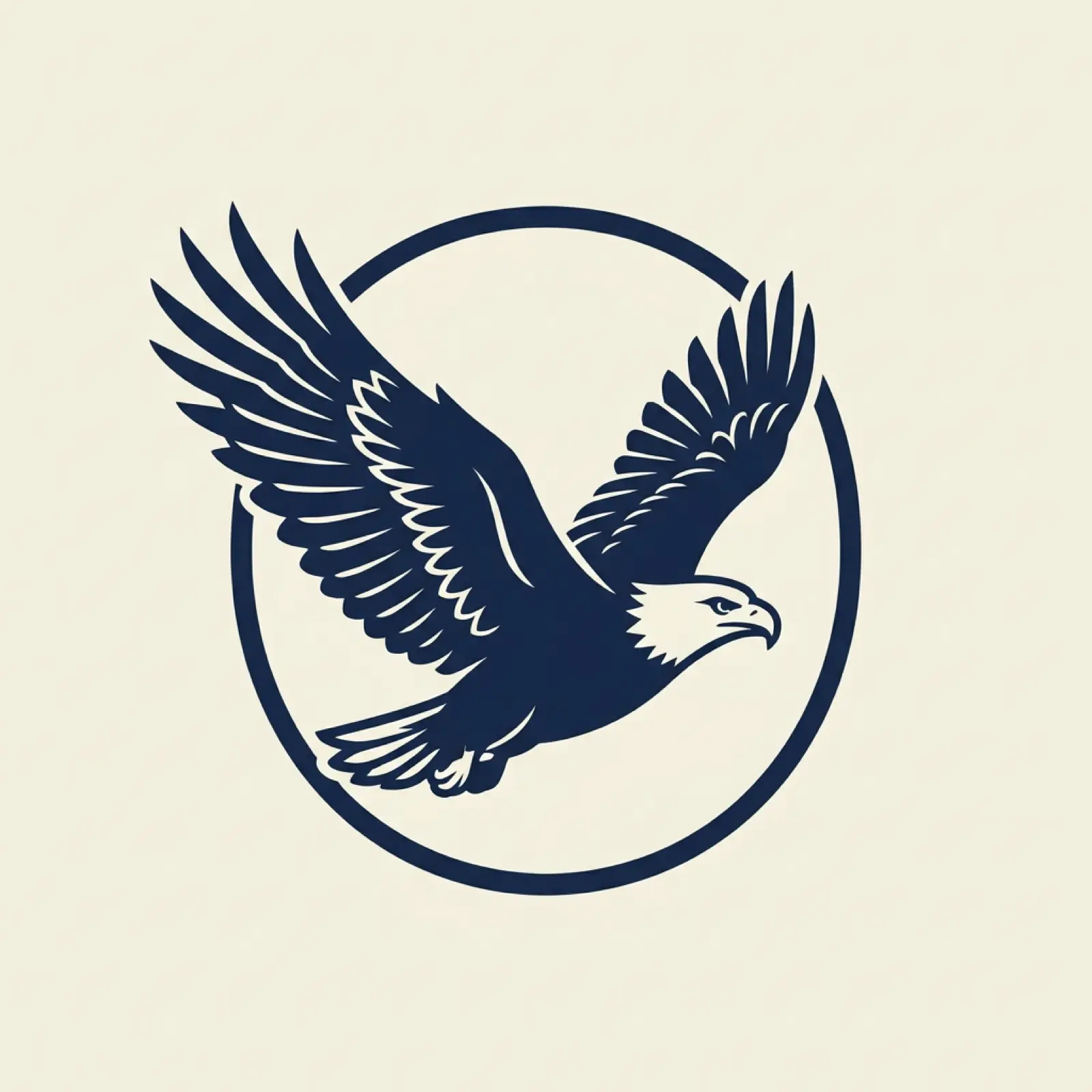 Alaska state mascot illustration — bald eagle