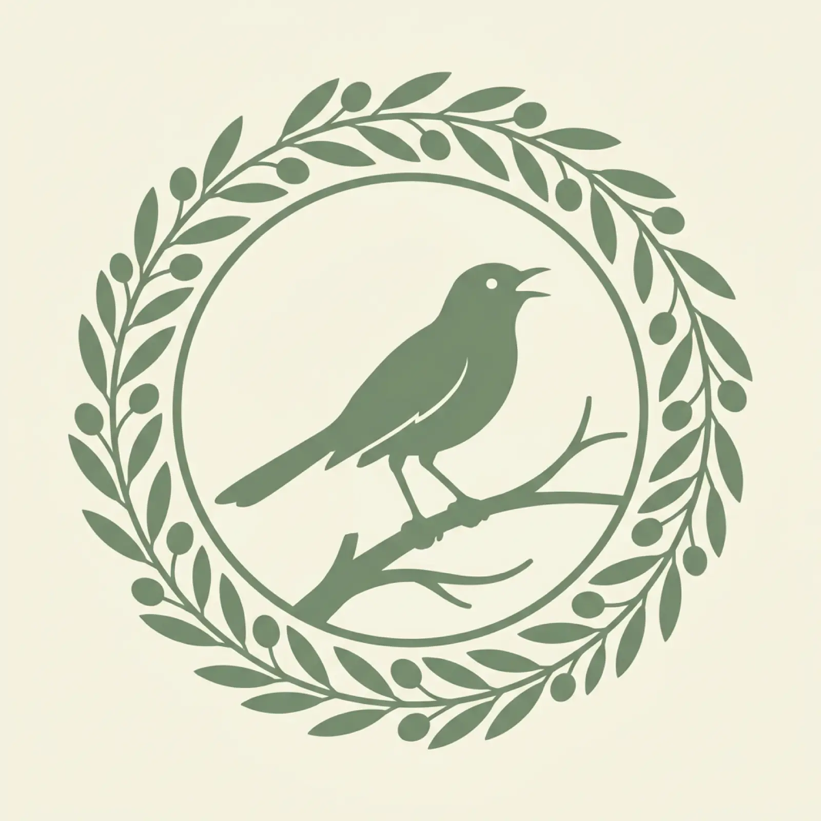 Arkansas state mascot illustration — mockingbird