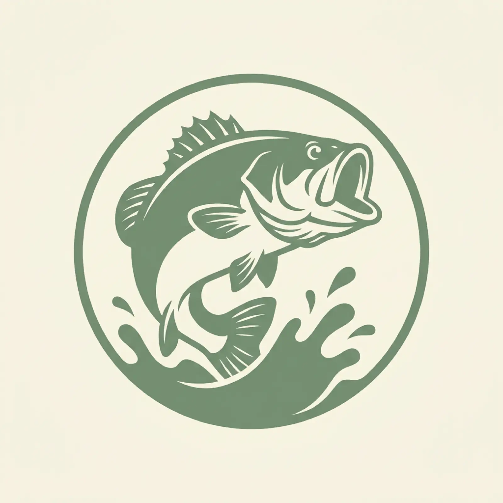 Mississippi state mascot illustration — largemouth bass