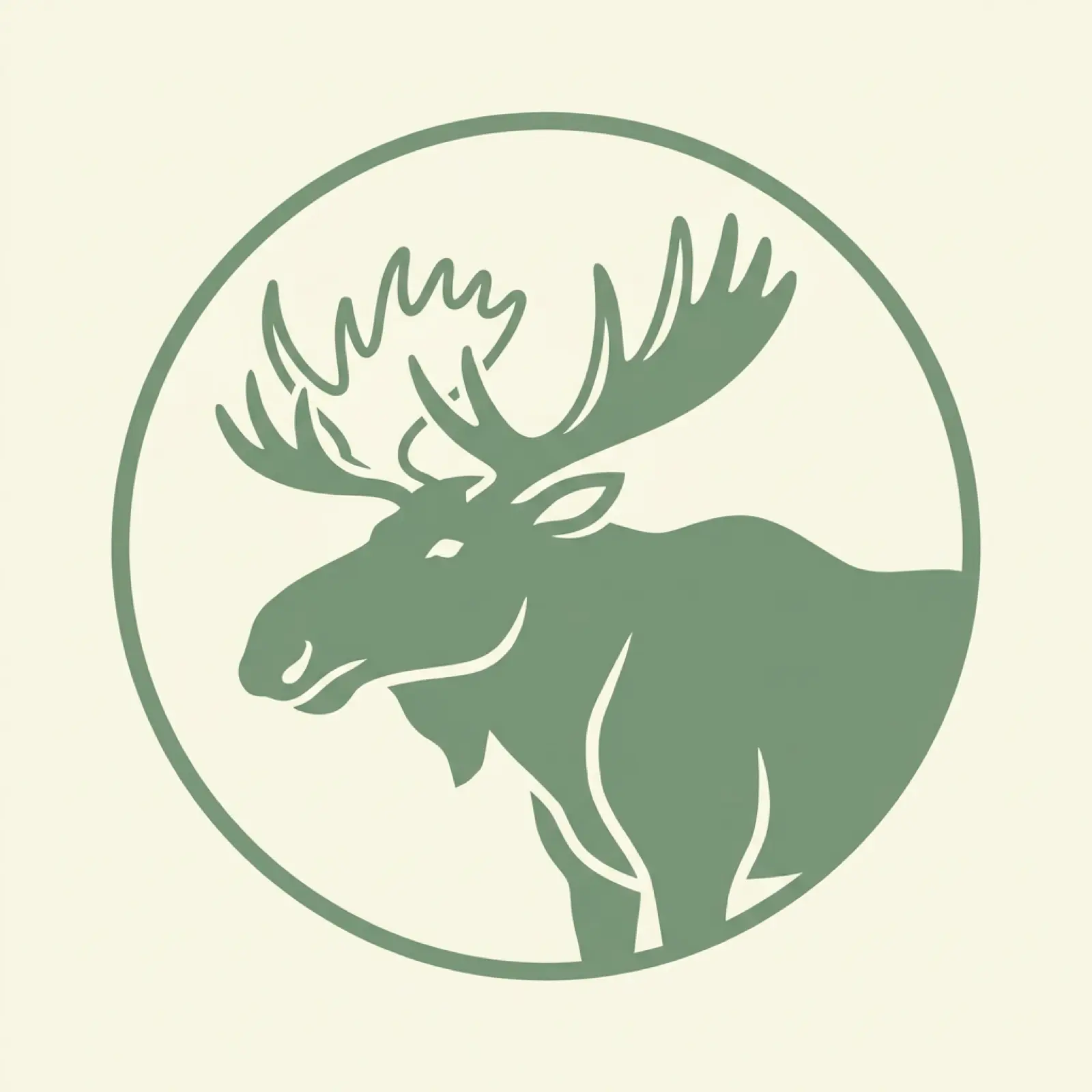 New Hampshire state mascot illustration — moose