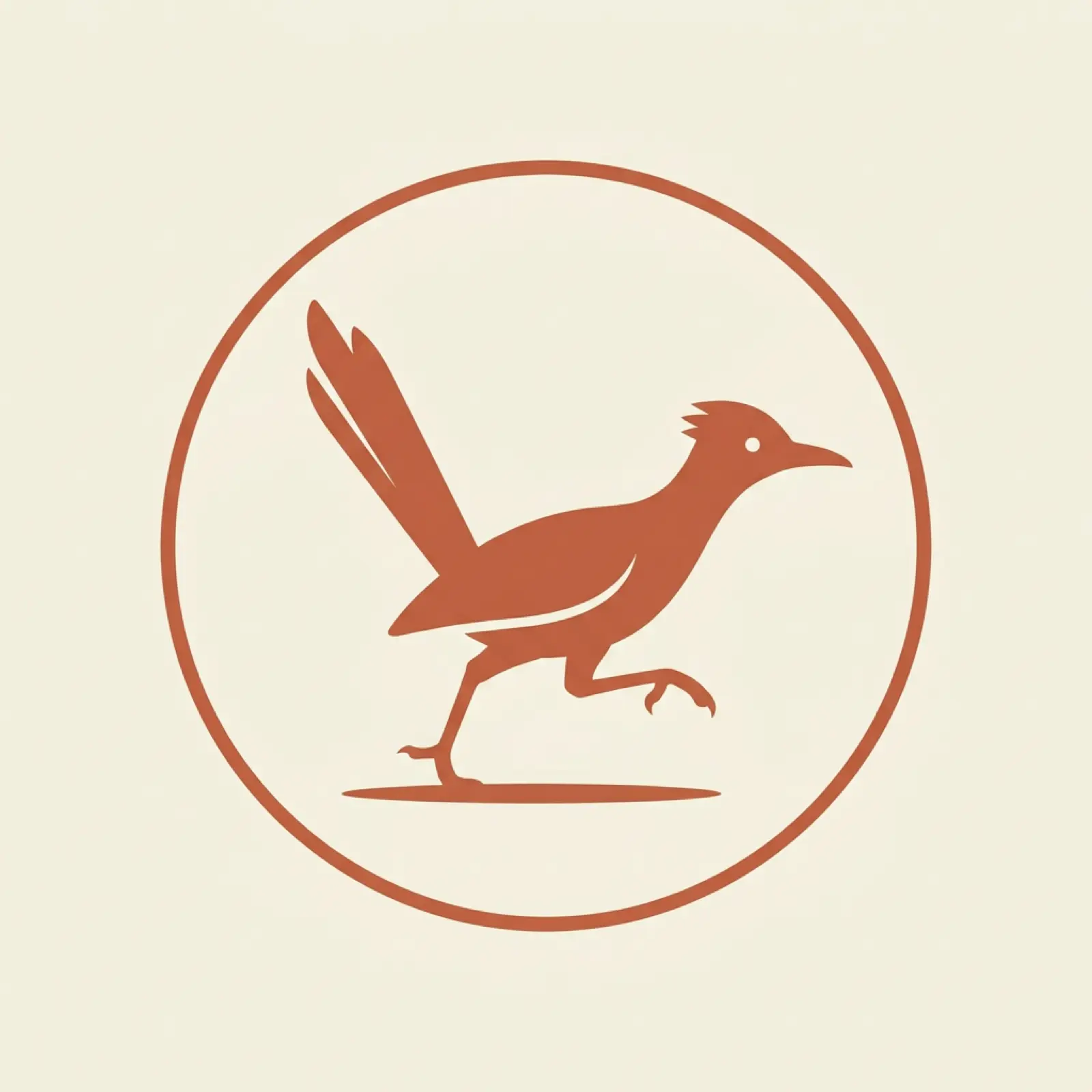 New Mexico state mascot illustration — roadrunner