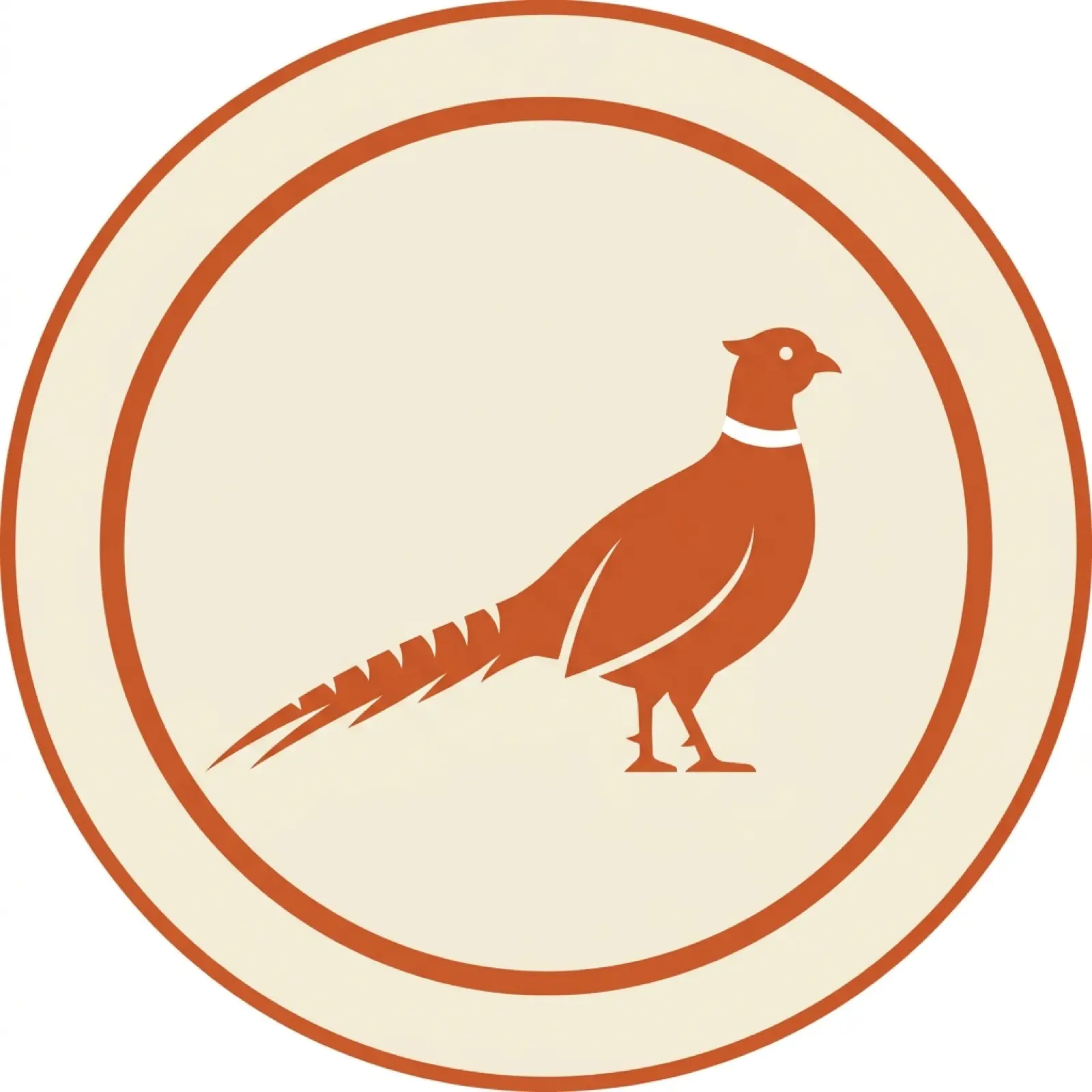 South Dakota state mascot illustration — ring-necked pheasant