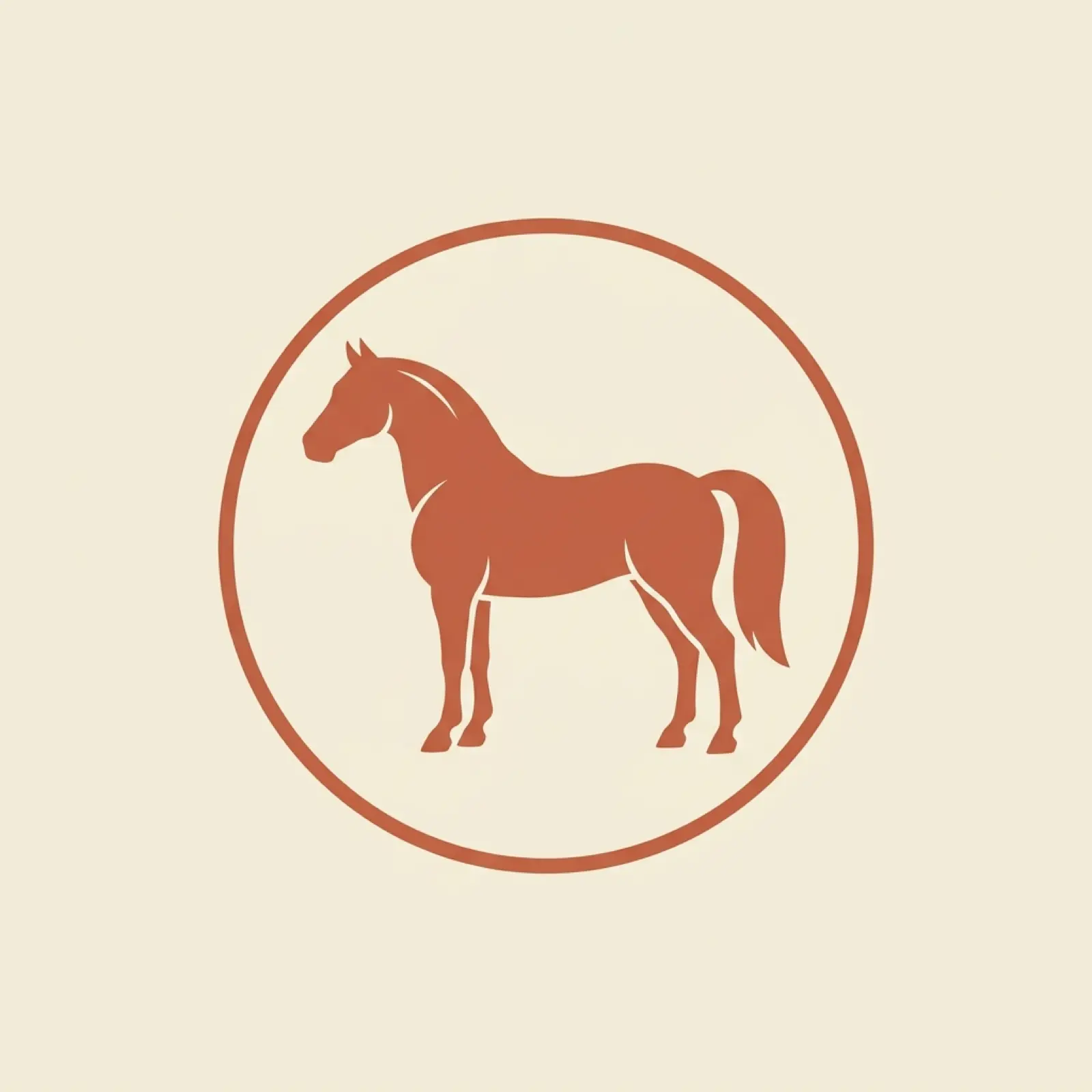 Vermont state mascot illustration — morgan horse