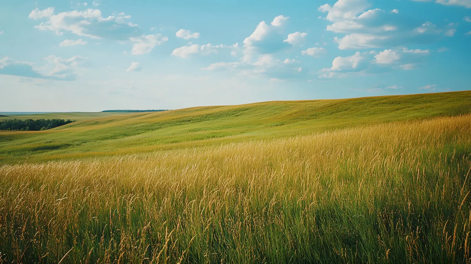 Rolling tallgrass prairie of the Kansas Flint Hills